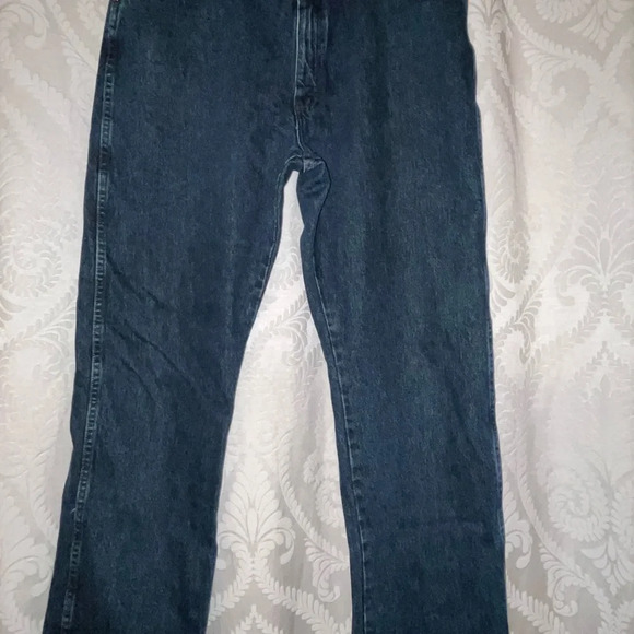 Wrangler Jeans Men's 13MWZWD Cowboy Cut Original‎ Fit 100% Cotton Blue 38x30 - Picture 4 of 9